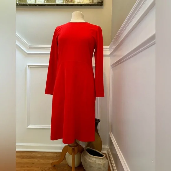 J. Crew | Dresses | Jcrew Fitted Jersey Dress | Poshmark